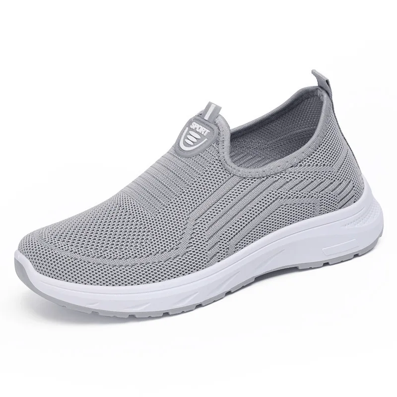 Women Shoes Mesh Casual Shoes Lightweight Slip on Tennis Shoes Fashion Soft Sole Loafers Flats Outdoor Plus Size Women Sneakers - Image 5