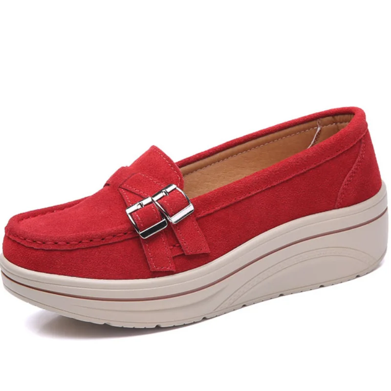 New women's loafers comfortable lightweight non-slip women spring and autumn casual flat shoes walking large size - Image 2